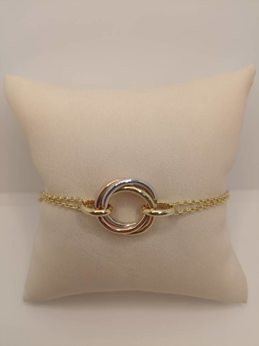 Браслет из красного золота