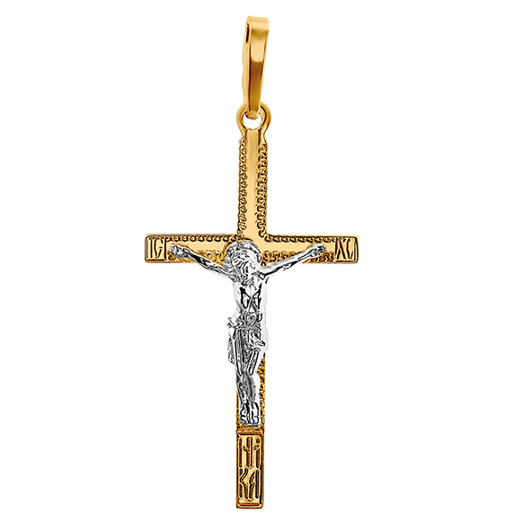 Ювелирное изделие - Крест из красного золота в магазине Best-Gold 151736