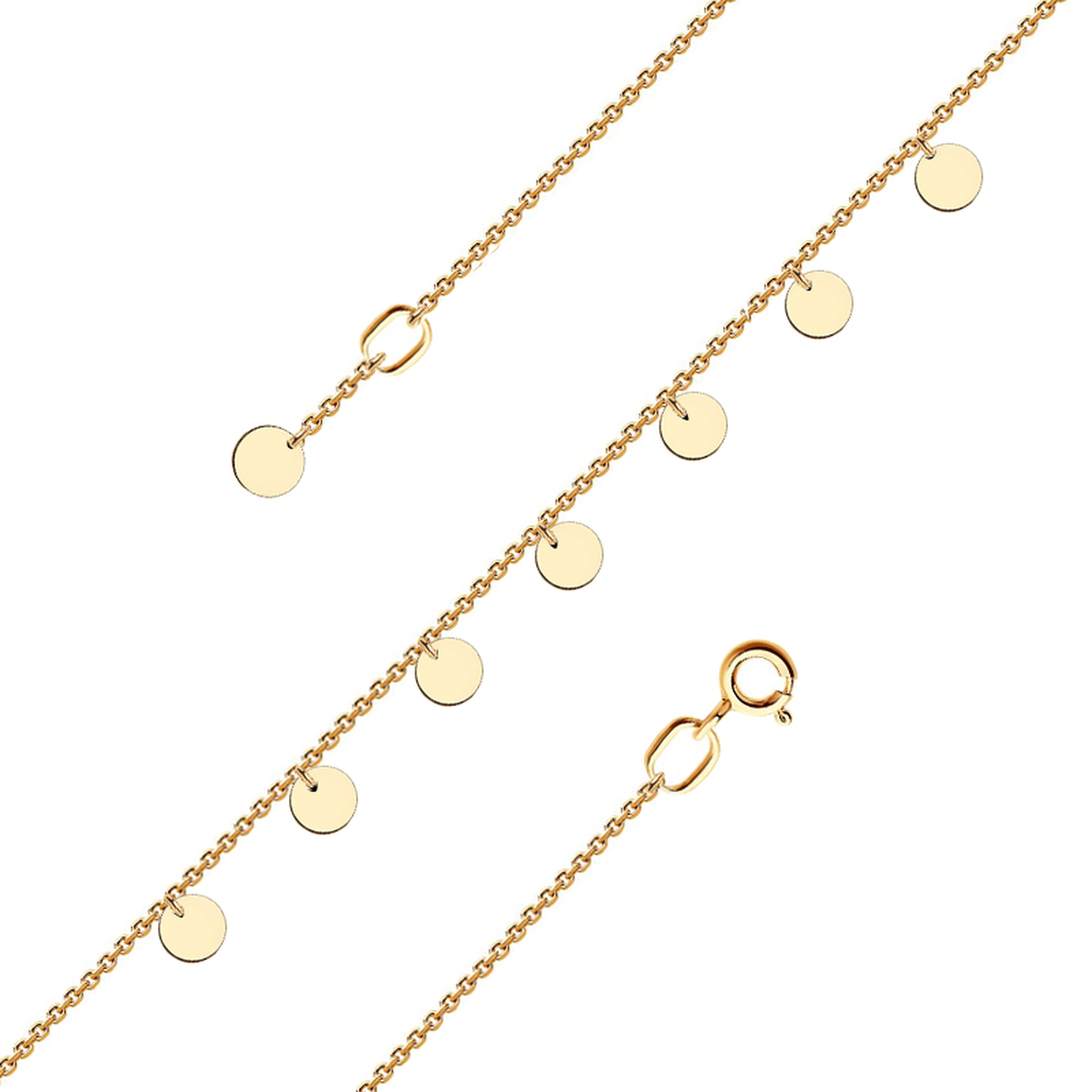 Ювелирное изделие - Браслет из красного золота в магазине Best-Gold 109277