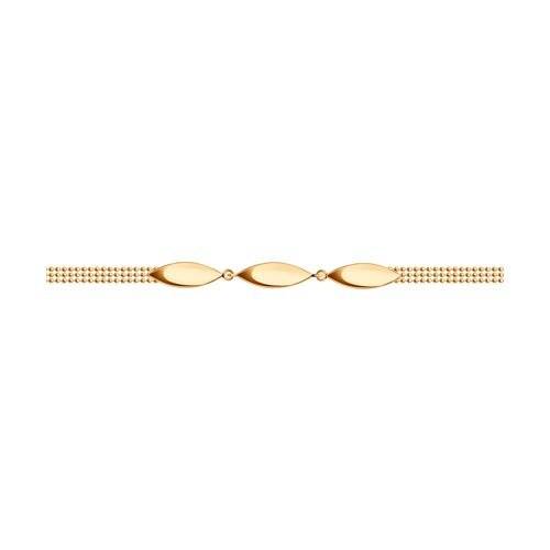 Ювелирное изделие - Браслет из красного золота в магазине Best-Gold 079964