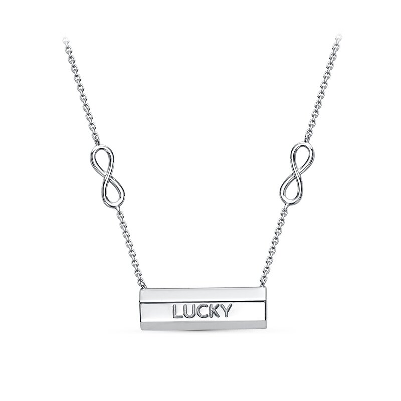 Ювелирное изделие - Колье из серебра с фианитом в магазине Best-Gold 033268