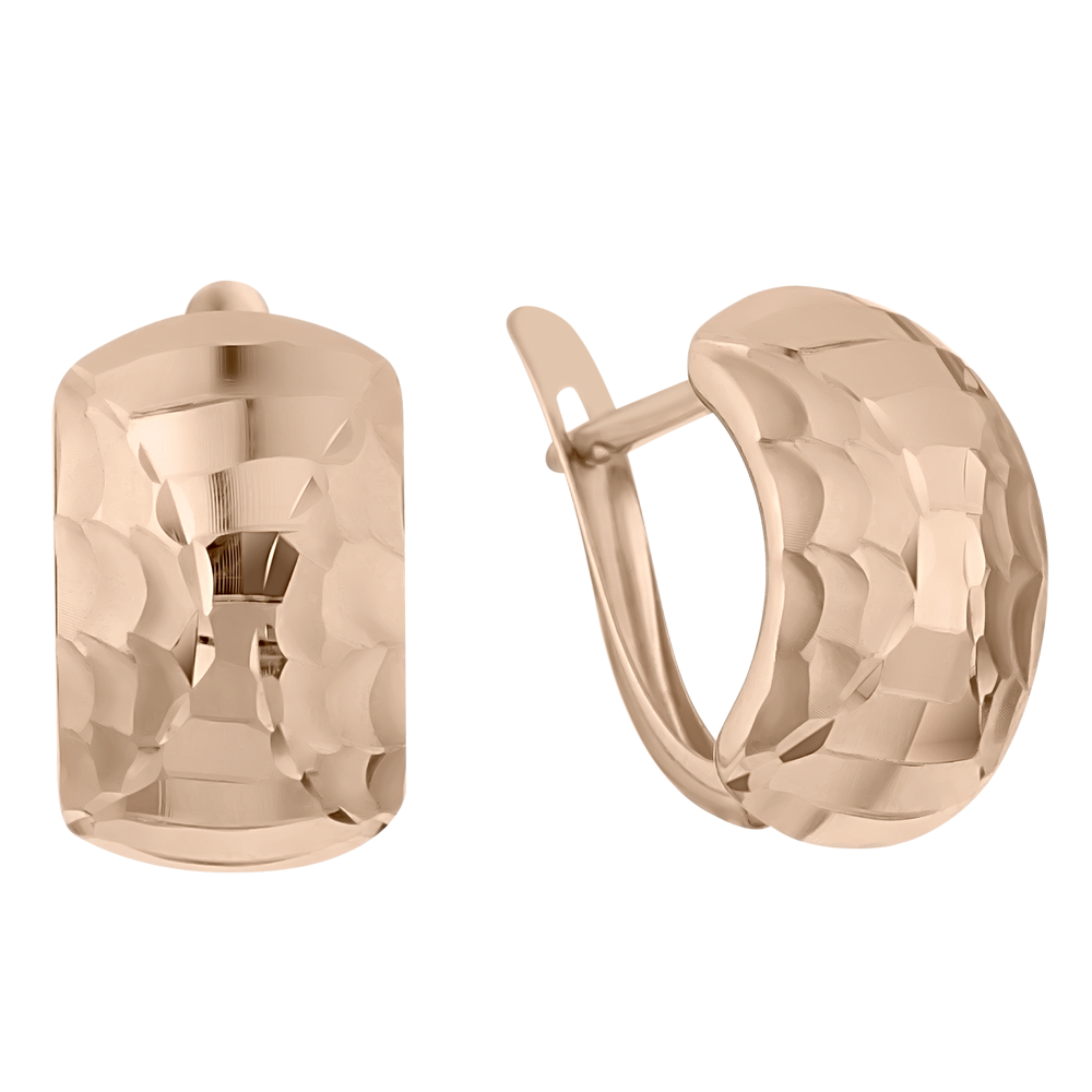 Серьги из красного золота Ювелирное изделие - Серьги из красного золота в магазине Best-Gold 018420