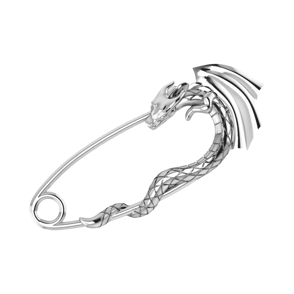 Ювелирное изделие - Булавка из серебра в магазине Best-Gold 131455