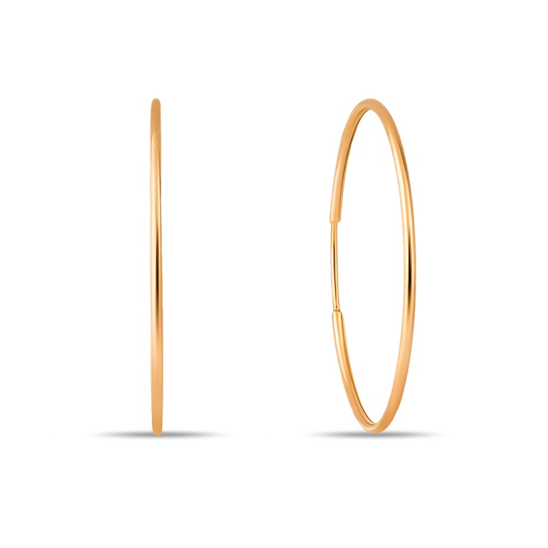 Ювелирное изделие - Серьги в красном золоте в магазине Best-Gold 001642