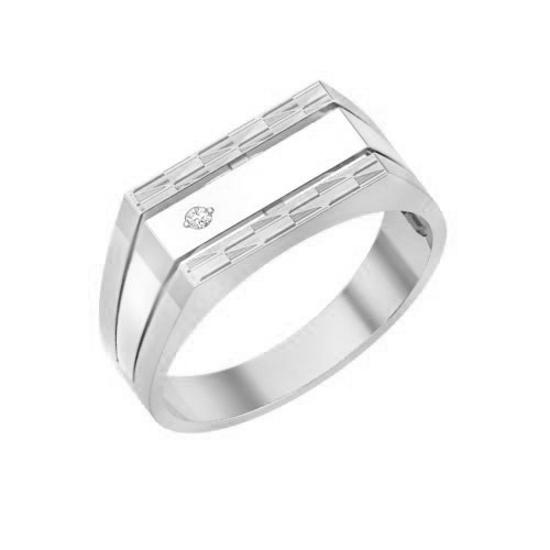 Печатка мужская из серебра с фианитами Ювелирное изделие - Печатка мужская из серебра с фианитами в магазине Best-Gold 126647