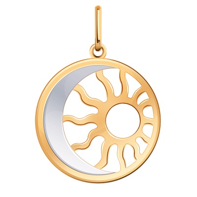 Подвеска из красного золота Ювелирное изделие - Подвеска из красного золота в магазине Best-Gold 064212