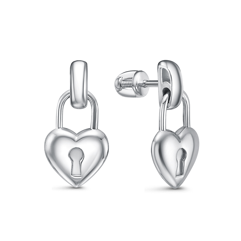 Серьги из серебра Ювелирное изделие - Серьги из серебра в магазине Best-Gold 033238