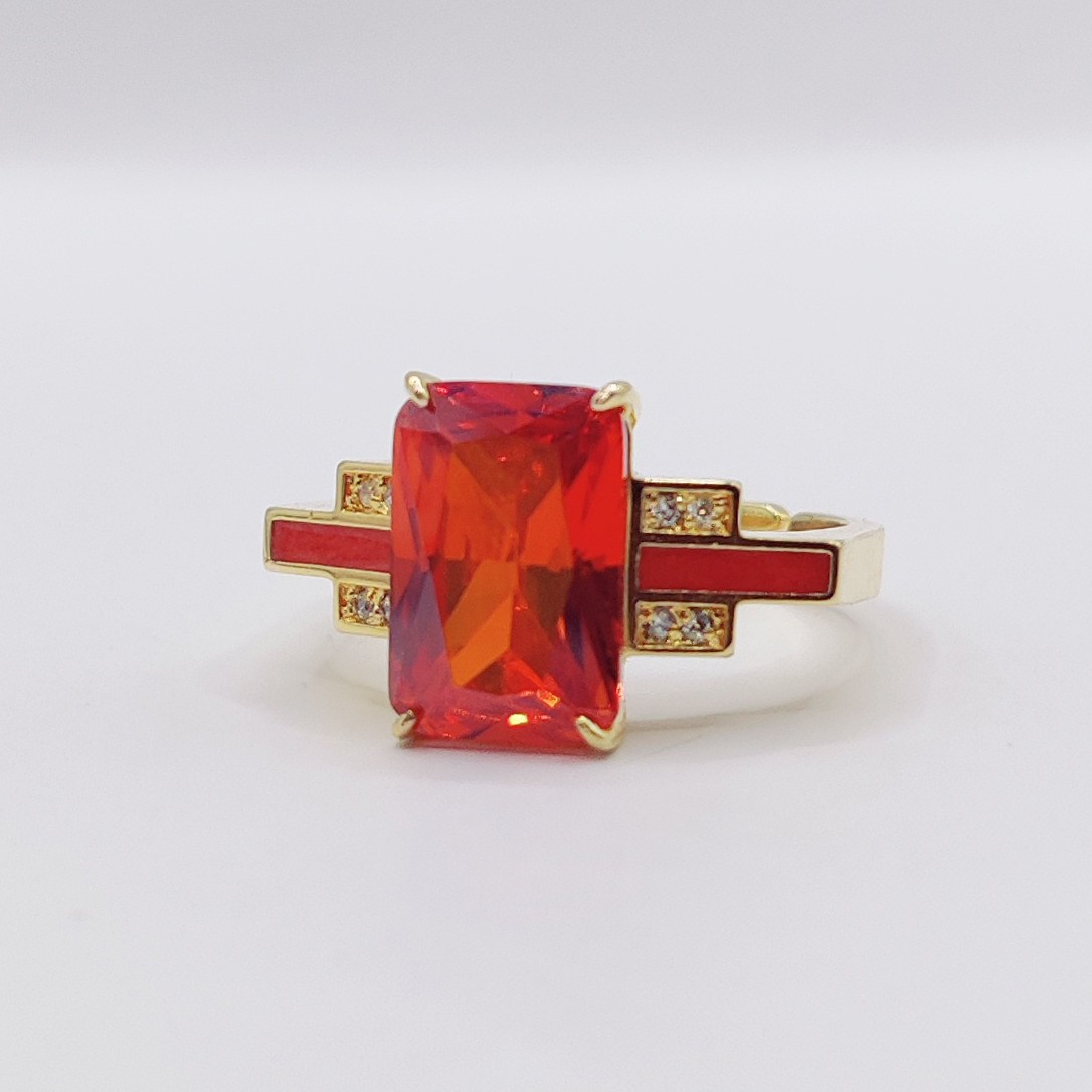 Бижутерное кольцо с фианитами Ювелирное изделие - Бижутерное кольцо с фианитами в магазине Best-Gold 148946