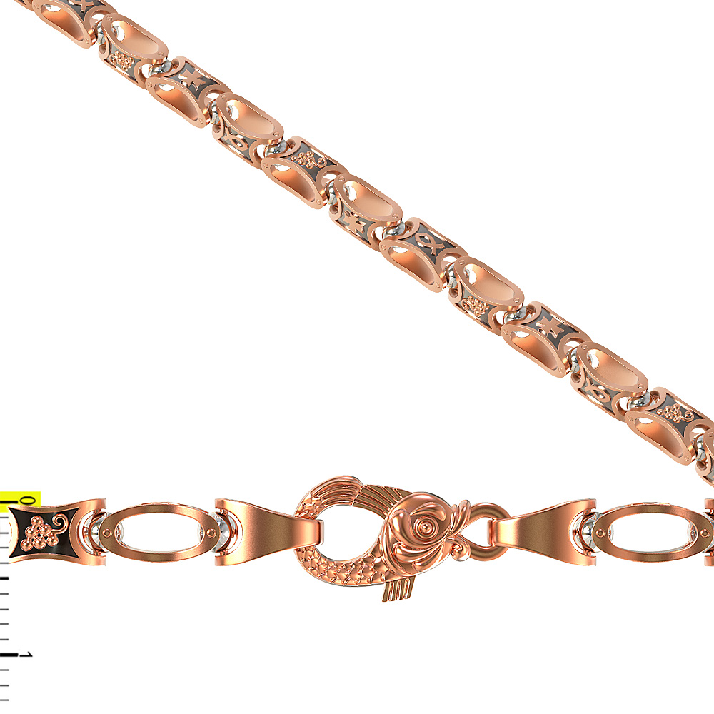 Ювелирное изделие - Цепь из красного золота в магазине Best-Gold 155050