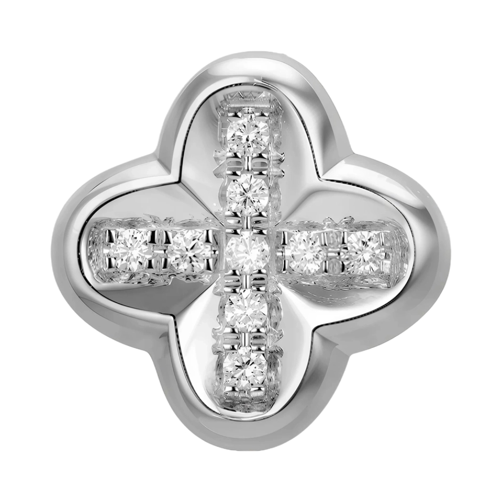 Подвеска из белого золота с бриллиантами Ювелирное изделие - Подвеска из белого золота с бриллиантами в магазине Best-Gold 157030