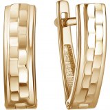 Ювелирное изделие - Серьги из красного золота в магазине Best-Gold 034066