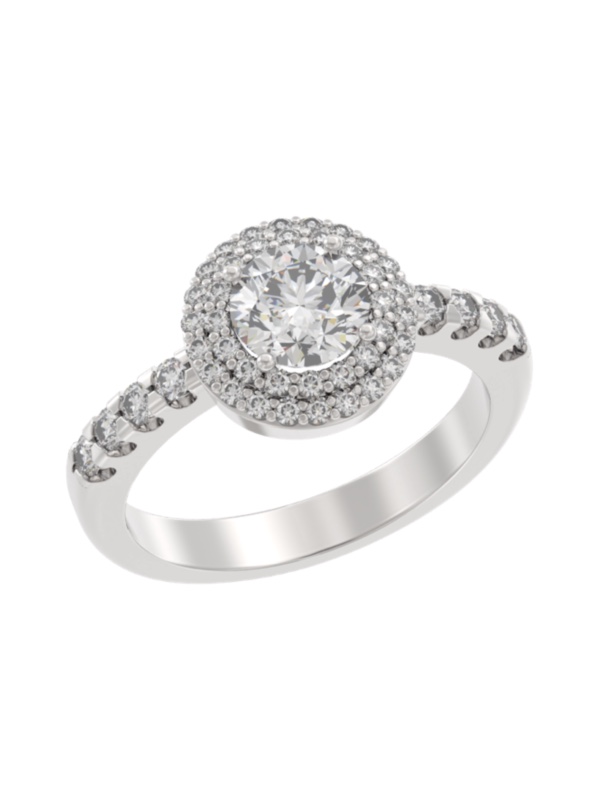 Кольцо из серебра с фианитами Ювелирное изделие - Кольцо из серебра с фианитами в магазине Best-Gold 146466