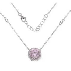 Ювелирное изделие - Колье из серебра с цирконами в магазине Best-Gold 134911