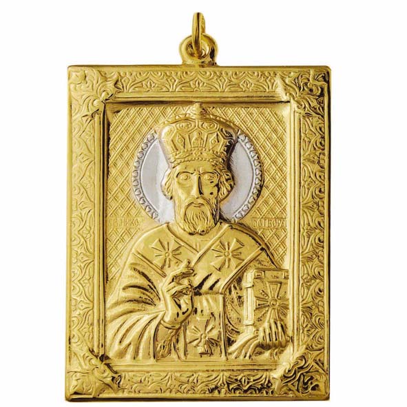 Подвеска из красного золота (Св.Николай Чудотворец) Ювелирное изделие - Подвеска из красного золота (Св.Николай Чудотворец) в магазине Best-Gold 139531