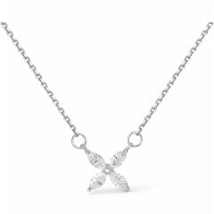 Ювелирное изделие - Колье из белого золота с бриллиантами в магазине Best-Gold 150113