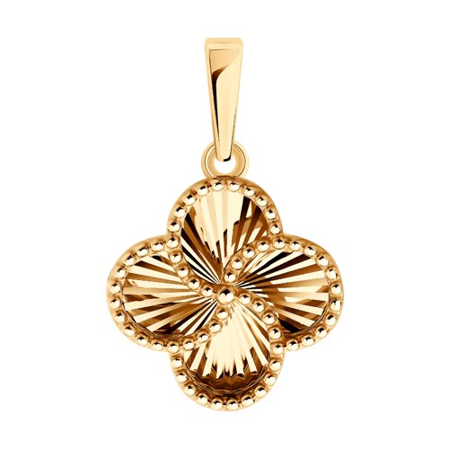 Ювелирное изделие - Подвеска из красного золота в магазине Best-Gold 152318